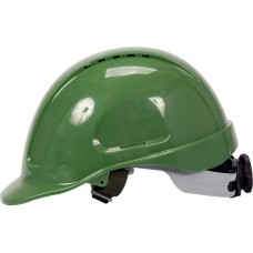 KASK OCHRONNY ZIELONY WYSOKI KOMFORT SZYBKA REGULACJA ABS YT-73975