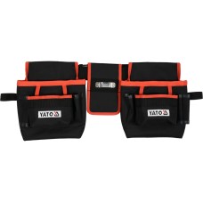 PAS NARZĘDZIOWY,4 DUŻE NAKŁADANE KIESZENIE, UCHWYT NA TAŚMĘ MIERNICZĄ YT-74002