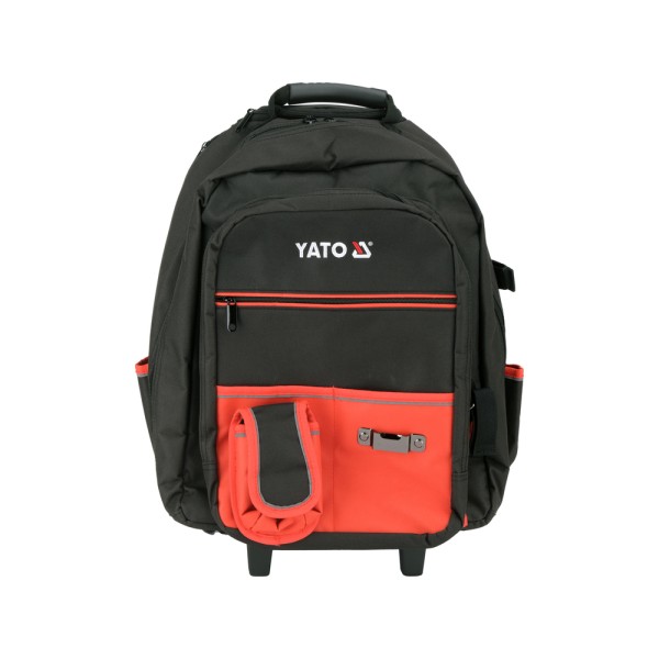 PLECAK NARZĘDZIOWY Z KOŁAMI 27 L I TWARDYM DNEM YT-74287
