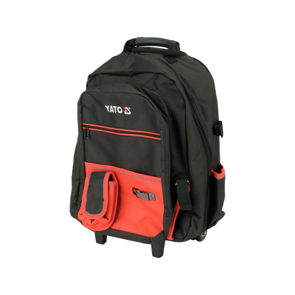 PLECAK NARZĘDZIOWY Z KOŁAMI 27 L I TWARDYM DNEM YT-74287