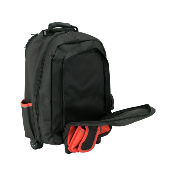 PLECAK NARZĘDZIOWY Z KOŁAMI 27 L I TWARDYM DNEM YT-74287