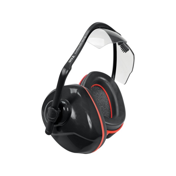 NAUSZNIKI PRZECIWHAŁASOWE ZINTEGROWANE Z OKULARAMI BEZBARWNE YT-74636