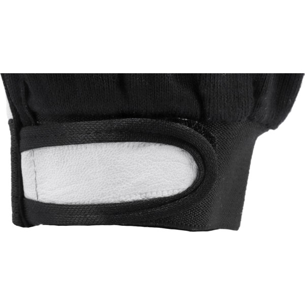 RĘKAWICE ROBOCZE BAWEŁNA/SKÓRA CZARNE ROZM. 9 YT-746391