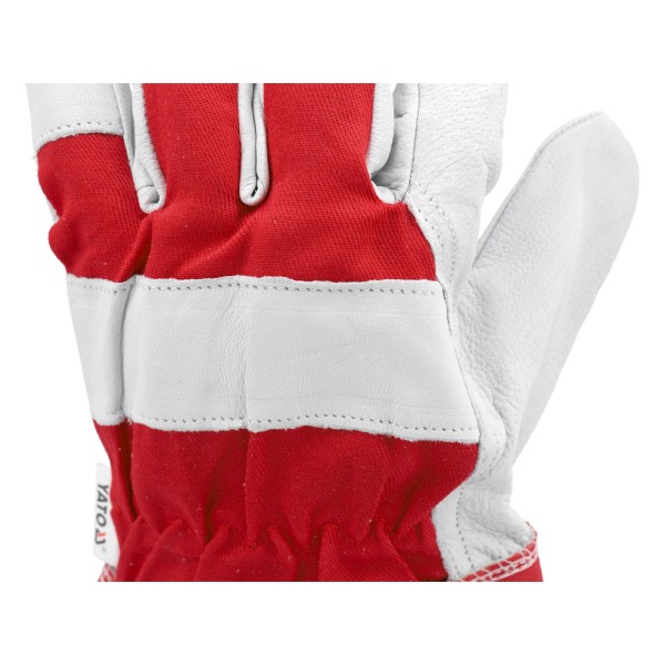 RĘKAWICE BUDOWLANE KOZIA SKÓRA LICOWA ROZM. 10 YT-746403