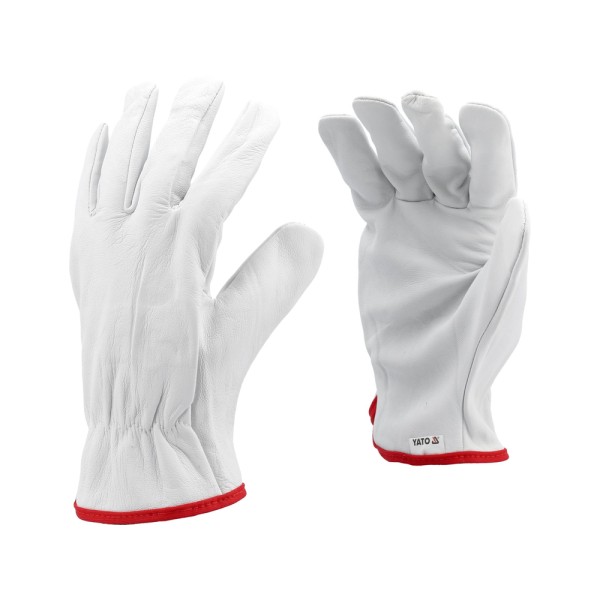 RĘKAWICE OCHRONNE SKÓRA ROZM. 10 YT-74645