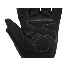 RĘKAWICE SKÓRA SYNT. BEZ PALCÓW ROWEROWE ROZM. 10 YT-74662