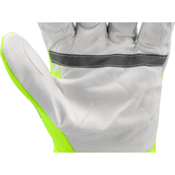 RĘKAWICE OCHRONNE ODBLASKOWE ROZM. 10 YT-74670