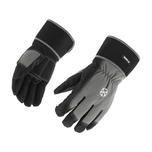 RĘKAWICE ROBOCZE OCIEPLANE WZMACNIANE ROZM. 9 YT-74686