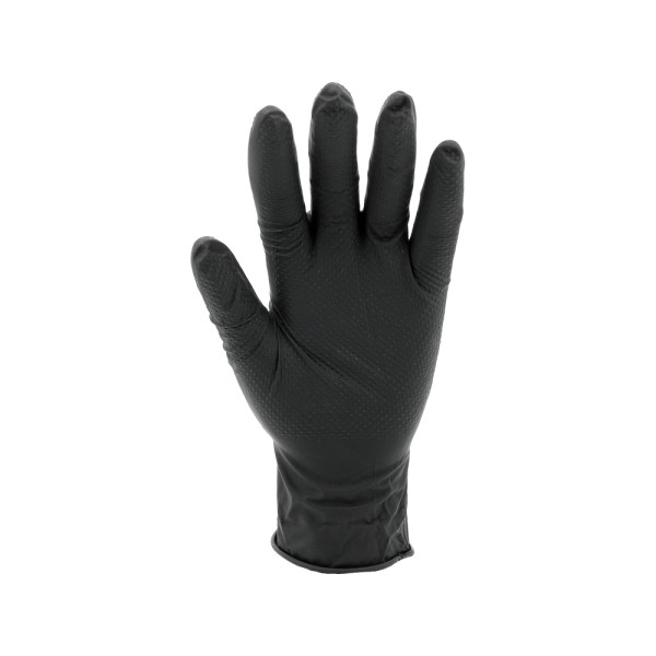 RĘKAWICE NITRYLOWE MOCNE TEKSTURA DIAMENTU 50 SZT ROZM. M (8) YT-74741
