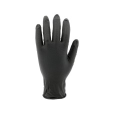 RĘKAWICE NITRYLOWE MOCNE TEKSTURA DIAMENTU 50 SZT ROZM. L (9) YT-74742