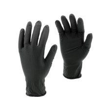 RĘKAWICE NITRYLOWE MOCNE TEKSTURA DIAMENTU 50 SZT ROZM. XL (10) YT-74743