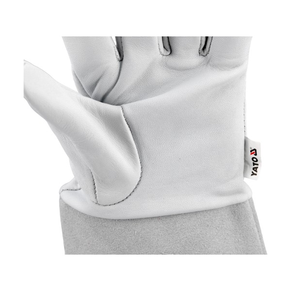 RĘKAWICE SPAWALNICZE TIG O PODWYŻSZONEJ PRECYZJI CHWYTU R.10 YT-74820