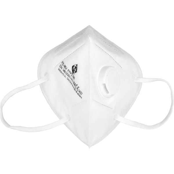 PÓŁMASKI FILTRUJĄCE ZAUSZNE PRZECIWPYŁOWE Z ZAWOREM 3SZT. FFP2/PZ YT-74920