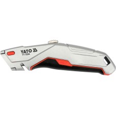 NOŻYK Z WYSUWANYM OSTRZEM TRAPEZOWYM YT-75204