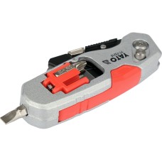 NOŻYK Z WYSUWANYM OSTRZEM TRAPEZOWYM YT-75210