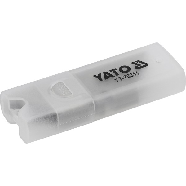 OSTRZA TRAPEZOWE 10SZT YT-75311