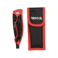 NÓŻ WIELOFUNKCYJNY SKŁADANY Z BITAMI YT-76031