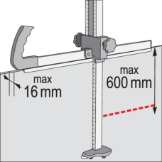OBCINAK DWUSTRONNY DO PŁYT GIPSOWO KARTONOWYCH YT-76280