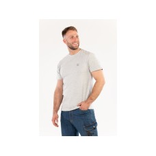 KOSZULKA T-SHIRT SERIA TALL SZARY MELANŻ Z ELASTANEM ROZM. 3XL YT-78455