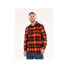 KOSZULA FLANELOWA CZERWONA ROZM. M YT-78801