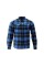 KOSZULA FLANELOWA NIEBIESKA ROZM. 3XL YT-78811