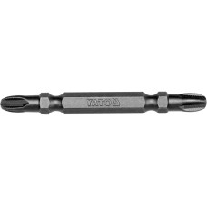 KOŃCÓWKI WKRĘTAKOWE, DWUSTRONNE 1/4''X65 MM, PH3-PH3, 50 SZT YT-7882