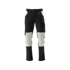 SPODNIE ROBOCZE 4-WAY STRETCH SERWAL BLACK ROZM. S YT-79090
