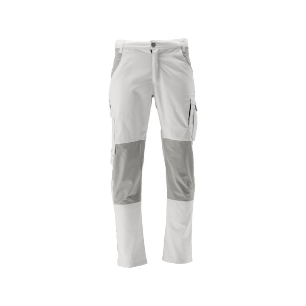 SPODNIE ROBOCZE 4-WAY STRETCH SERWAL WHITE ROZM. S YT-79100