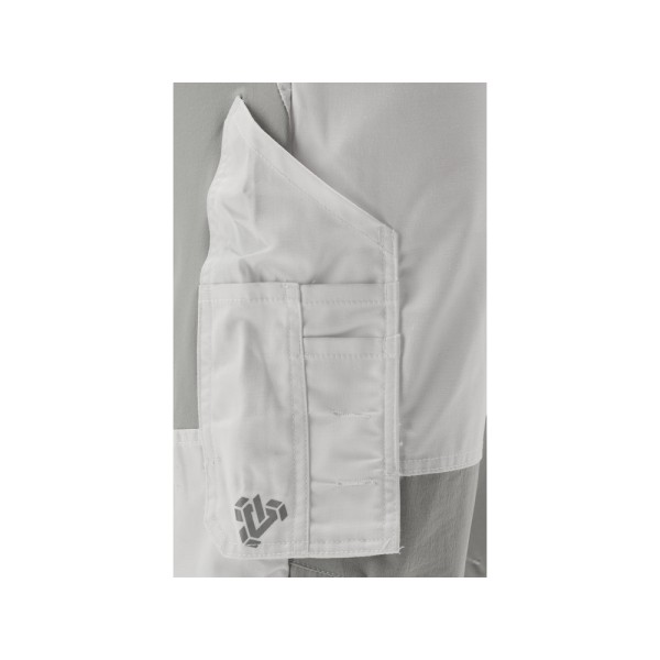 SPODNIE ROBOCZE 4-WAY STRETCH SERWAL WHITE ROZM. M YT-79101