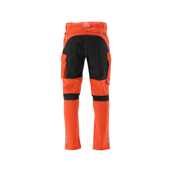 SPODNIE ROBOCZE 4-WAY STRETCH SERWAL ORANGE ROZM. M YT-79111