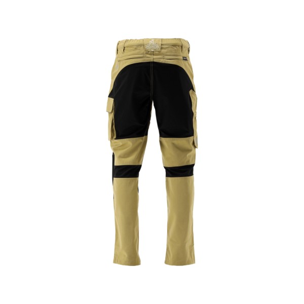 SPODNIE ROBOCZE 4-WAY STRETCH SERWAL KHAKI ROZM. S YT-79130