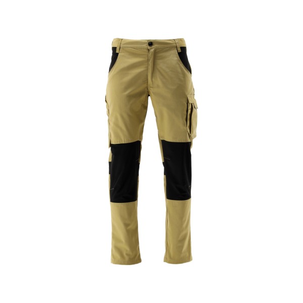 SPODNIE ROBOCZE 4-WAY STRETCH SERWAL KHAKI ROZM. M YT-79131