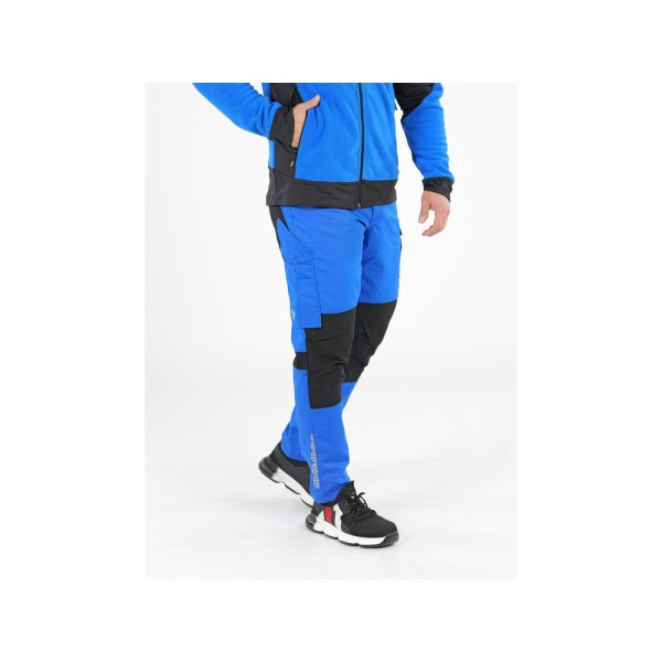 SPODNIE ROBOCZE 4-WAY STRETCH SERWAL BLUE ROZM. S YT-79140