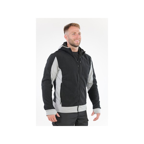 POLAR Z KAPTUREM SARNA BLACK ROZM. L YT-79172