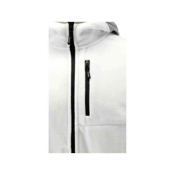 POLAR Z KAPTUREM SARNA WHITE ROZM. XL YT-79179