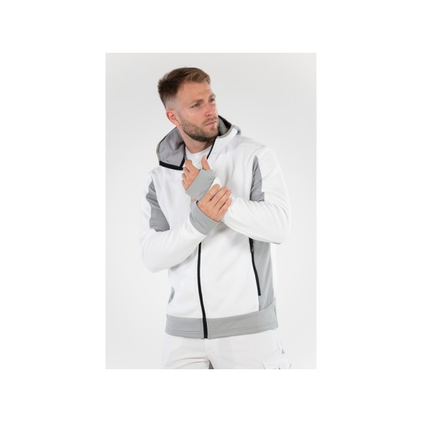 POLAR Z KAPTUREM SARNA WHITE ROZM. 3XL YT-79181