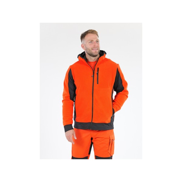 POLAR Z KAPTUREM SARNA RED ROZM. L YT-79184