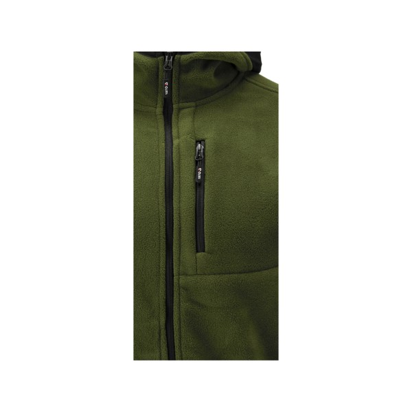 POLAR Z KAPTUREM SARNA GREEN ROZM. M YT-79189