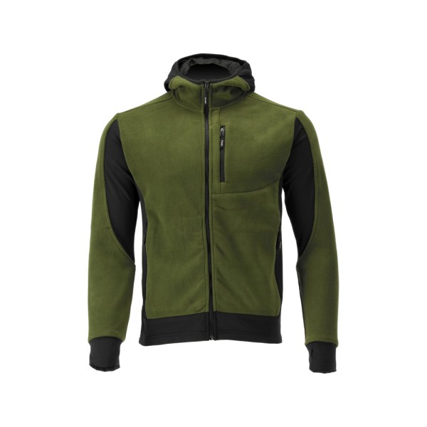POLAR Z KAPTUREM SARNA GREEN ROZM. L YT-79190