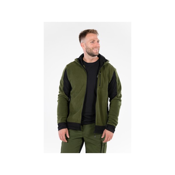 POLAR Z KAPTUREM SARNA GREEN ROZM. 3XL YT-79193