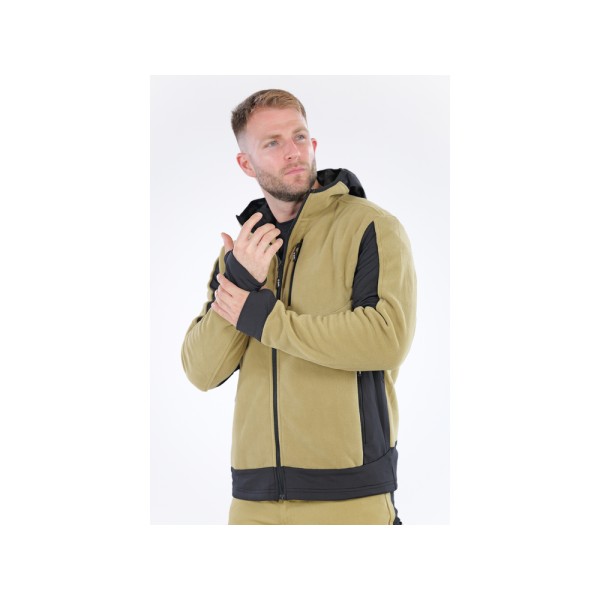 POLAR Z KAPTUREM SARNA KHAKI ROZM. 3XL YT-79199