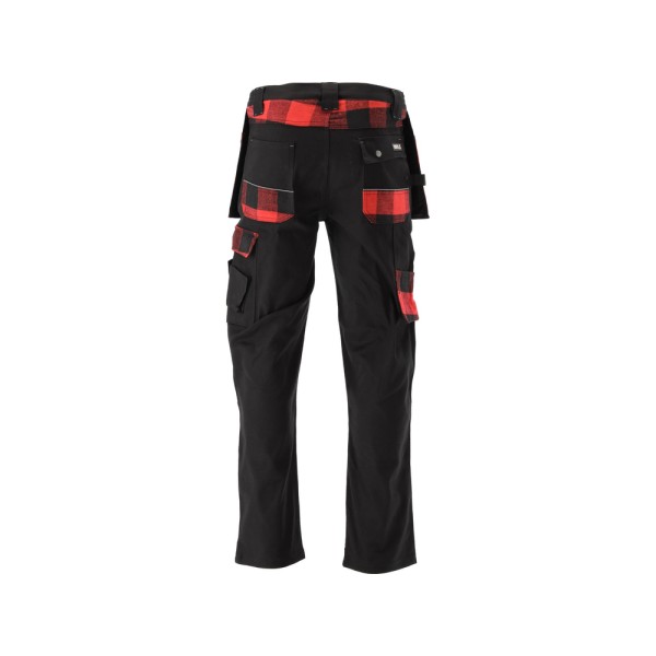 SPODNIE ROBOCZE MONTERSKIE STRETCH REBAR ROZM. L/XL YT-79363