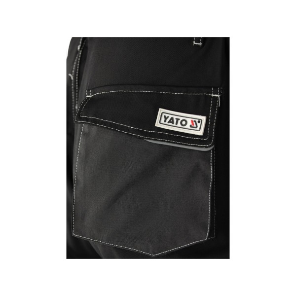 SPODNIE ROBOCZE STRETCH ONYX ROZM. 2XL YT-79444