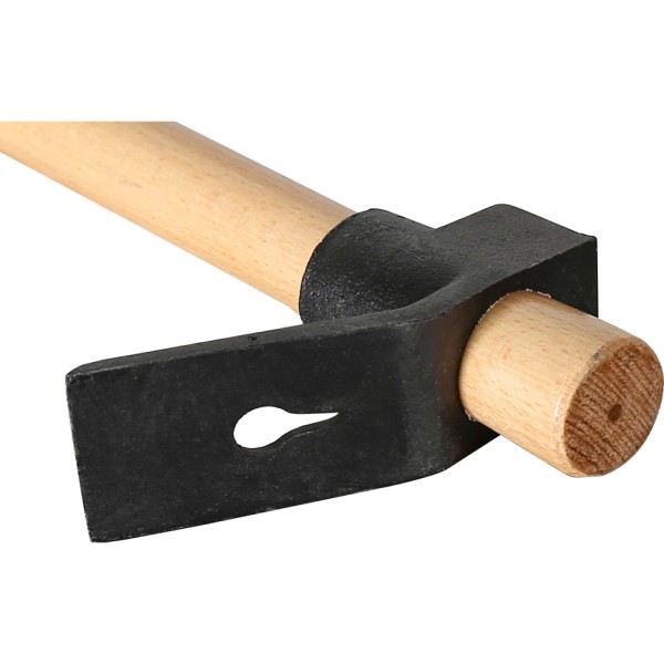 SIEKIERA CIESIELSKA, CIOSŁO PŁASKIE, Z WYCIĄGACZEM DO GWOŹDZI, OPRAWIONA NA DREWNIANYM TRZONKU YT-80130