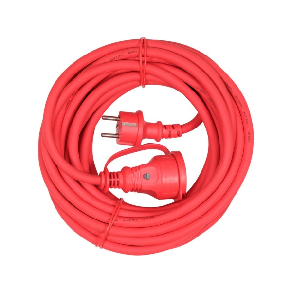 PRZEDŁUŻACZ BUDOWLANY Z LED 3X2,5MM2, 30M YT-81002