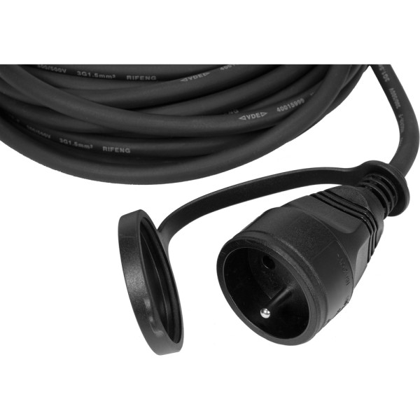 PRZEDŁUŻACZ BUDOWLANY PRZEWÓD 3X1,5MM2, 10M YT-81025