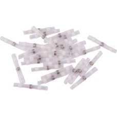 PRZEZROCZYSTA WODOODPORNA KOSZULKA TERMOKURCZLIWA Z CYNĄ NA PRZEWÓD 0,25-0,34MM2 W OPAKOWANIU 100 SZTUK YT-81451