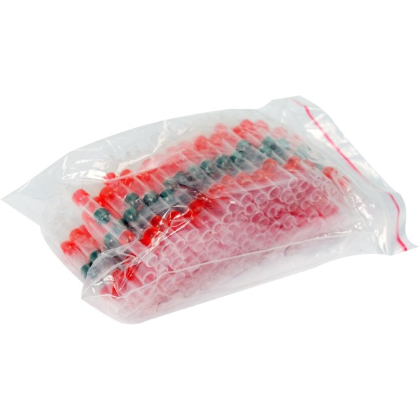 PRZEZROCZYSTA WODOODPORNA KOSZULKA TERMOKURCZLIWA Z CYNĄ NA PRZEWÓD 0,5-1,5MM2 W OPAKOWANIU 100 SZTUK YT-81452