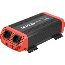 PRZETWORNICA NAPIĘCIA 12/230V 1000W CZYSTY SINUS YT-81483