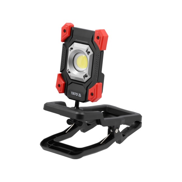 REFLEKTOR PRZENOŚNY 20W 2000LM Z ZACISKIEM YT-818216